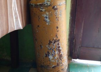 Nueva evidencia del pésimo estado de los cilindros que manejan las gaseras en Valladolid