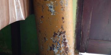 Nueva evidencia del pésimo estado de los cilindros que manejan las gaseras en Valladolid