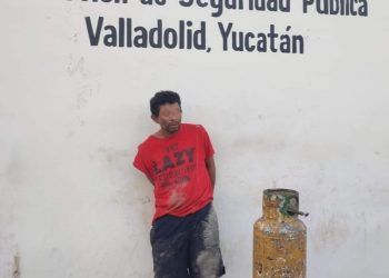 Se apoderó de un tanque de gas