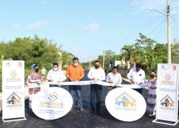 En Tesoco, Ayuntamiento inaugura los primeros tramos de calles que rehabilita en nueve comisarías
