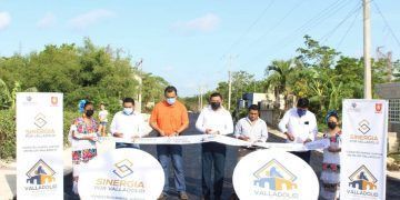 En Tesoco, Ayuntamiento inaugura los primeros tramos de calles que rehabilita en nueve comisarías