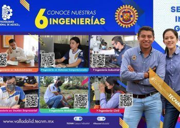 Una semana más para quienes deseen preinscribirse al TecNM Valladolid