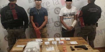 Aseguran inmueble y detienen a tres personas, durante cateo en Playa del Carmen