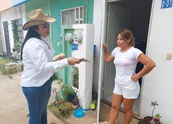 Bibian Castillo ofrece mejorar de manera integral el transporte público