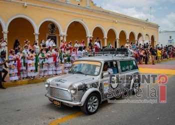 Caravana del Rally Maya llega a Uxmal