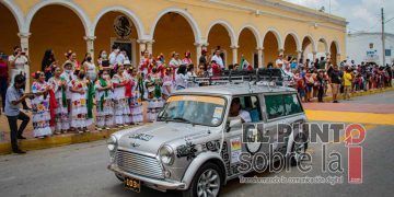 Caravana del Rally Maya llega a Uxmal