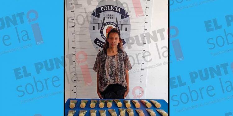 Jovencita de 18 años detenida por robo a comercio en Cancún