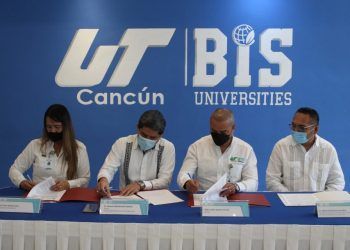 UT Cancún BIS y Upqroo firman convenio