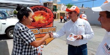 De ser elegido diputado, Víctor Aguilar garantiza ser vigilante, atento y cercano