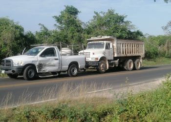 Otro volquete involucrado en accidente vial en Valladolid