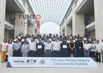 Concluyen cursos de capacitación para policías municipales en el Poder Judicial