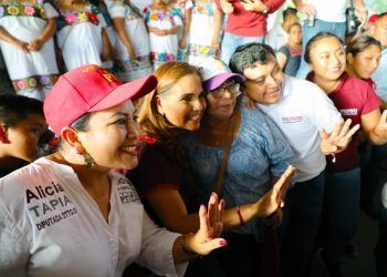 Vamos hacer historia en el distrito 13 y todo Quintana Roo: Alicia Tapia