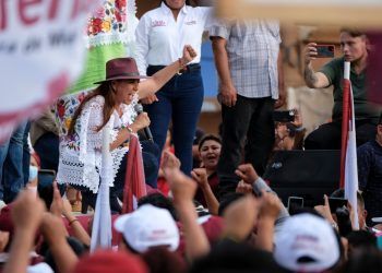 La esperanza de la 4T retumba en todo José María Morelos; Mara Lezama
