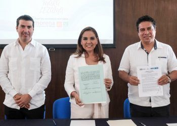 Con incentivos a la inversión se impulsará a Morelos, Carrillo puerto y Lázaro Cárdenas; Mara Lezama