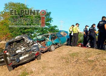 Un herido en una carambola que involucra a cinco vehículos en el Periférico