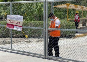 Autoridad ambiental clausura instalaciones de Calica en Playa del Carmen