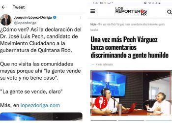 Las declaraciones del Dr. Pech levantan, pero comentarios negativos en su contra