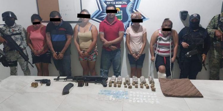 COBRABAN DERECHO DE PISO EN TULUM: Policía municipal detuvo a presuntos integrantes del cartel de Los Pelones