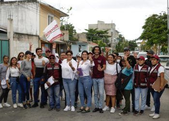Atender la base del desarrollo social con empleos mejor pagados, propone Estefanía Mercado