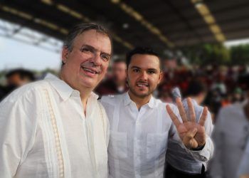 QRoo se fortalecerá con la llegada de la 4T, destaca Pablo Bustamante, en la visita de Marcelo Ebrad a Cancún