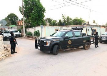 Operativas sorpresas de la FGE, SSP Guardia Nacional y Ejército en Dzidzantún