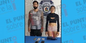 Persecución en la zona hotelera de Cancún termina con pareja detenida, llevaban drogas