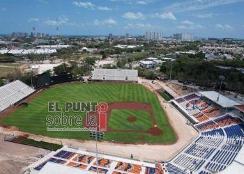 En suspenso fecha de apertura del renovado parque de pelota “Beto Ávila” de Cancún