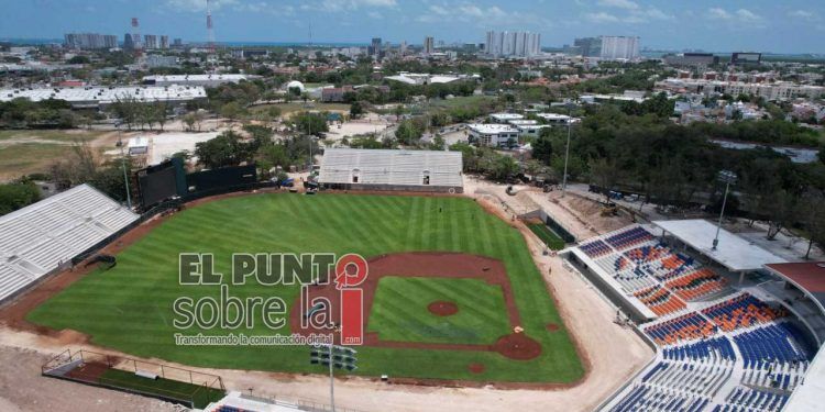 En suspenso fecha de apertura del renovado parque de pelota “Beto Ávila” de Cancún