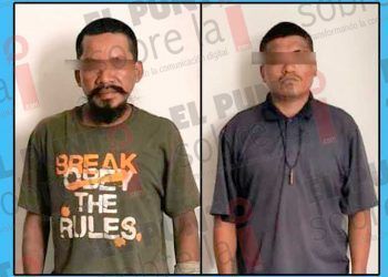 Par de presuntos ladrones, capturados al tratar de huir al notar la presencia policial