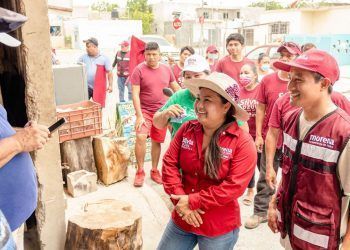 Elecciones 2022: Respaldan habitantes de Puerto Aventuras triunfo de Silvia Dzul en el D9