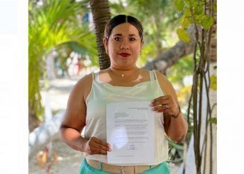Se adhiere Regidora de Isla Mujeres Valeria Alejandra Aragón Cauich al Partido Verde