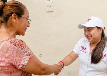 Seguridad y mejor servicio de agua potable, objetivos de Silvia Dzul en Villas del Sol