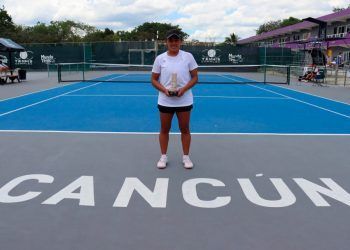 La tapatía Jessica Hinojosa, monarca del torneo W15 en Cancún