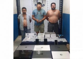 Capturan a trío de ladrones, tras rápida reacción policial en Playa del Carmen