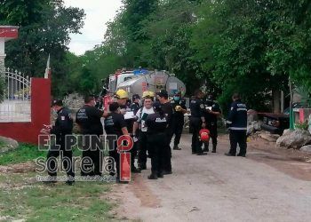 Incendio generó explosión en casa que guardaba pirotecnia en Hocabá, Yucatán
