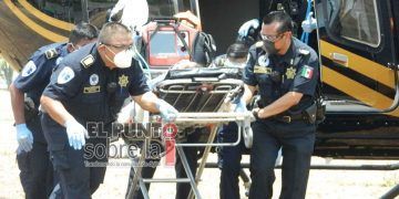 Trasladan a Mérida en helicóptero a menor que sufre grave accidente en Chankom