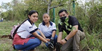 No solo se limpió, también se reforestó