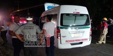 Accidente vehicular en Puerto Morelos deja saldo de 11 lesionados