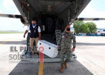 Arriba a Yucatán un lote de 80,500 vacunas contra la covid-19