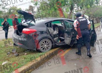 Automovilista ocasiona intensa persecución policial