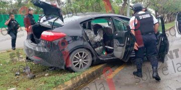 Automovilista ocasiona intensa persecución policial