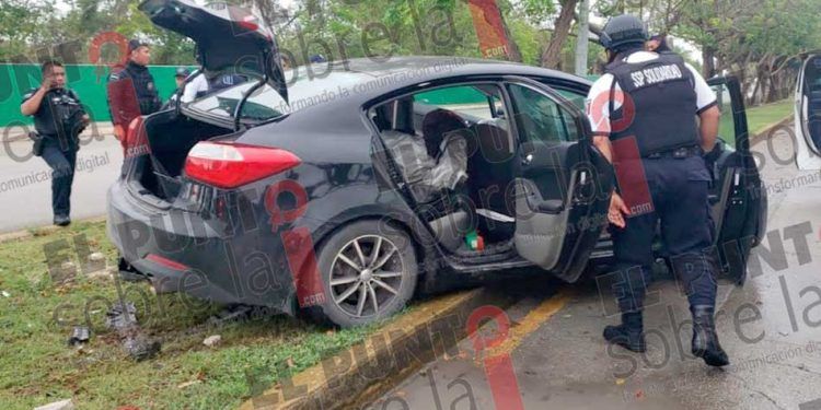 Automovilista ocasiona intensa persecución policial