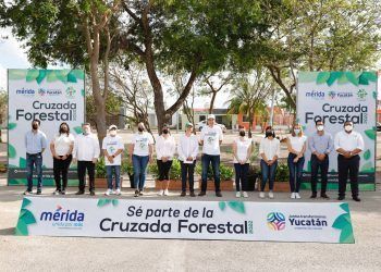 Ayuntamiento de Mérida inicia cruzada forestal con meta de plantar 15 mil árboles