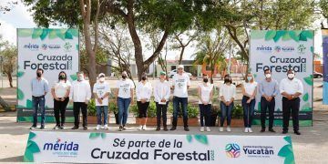 Ayuntamiento de Mérida inicia cruzada forestal con meta de plantar 15 mil árboles