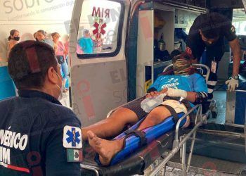 Balean a un hombre en el fraccionamiento Villas Otoch Paraíso.