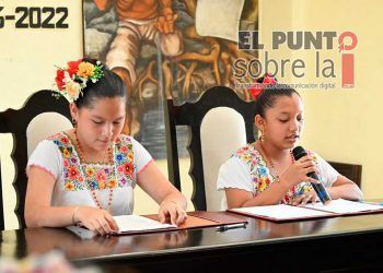 Cabildo Infantil rinde protesta en Felipe Carrillo Puerto