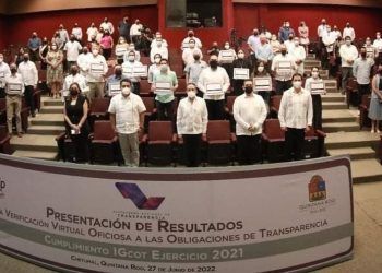 Reconocen al Partido Verde Quintana Roo por sus buenas prácticas en materia de transparencia