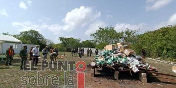 Incineran narcóticos en las instalaciones del 11 Batallón de Infantería