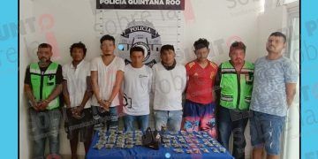 Redada en zona hotelera de Cancún arroja 8 detenidos