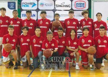 Selección mexicana de básquetbol U-15 se prepara en Yucatán previo a centroamericano en Puerto Rico